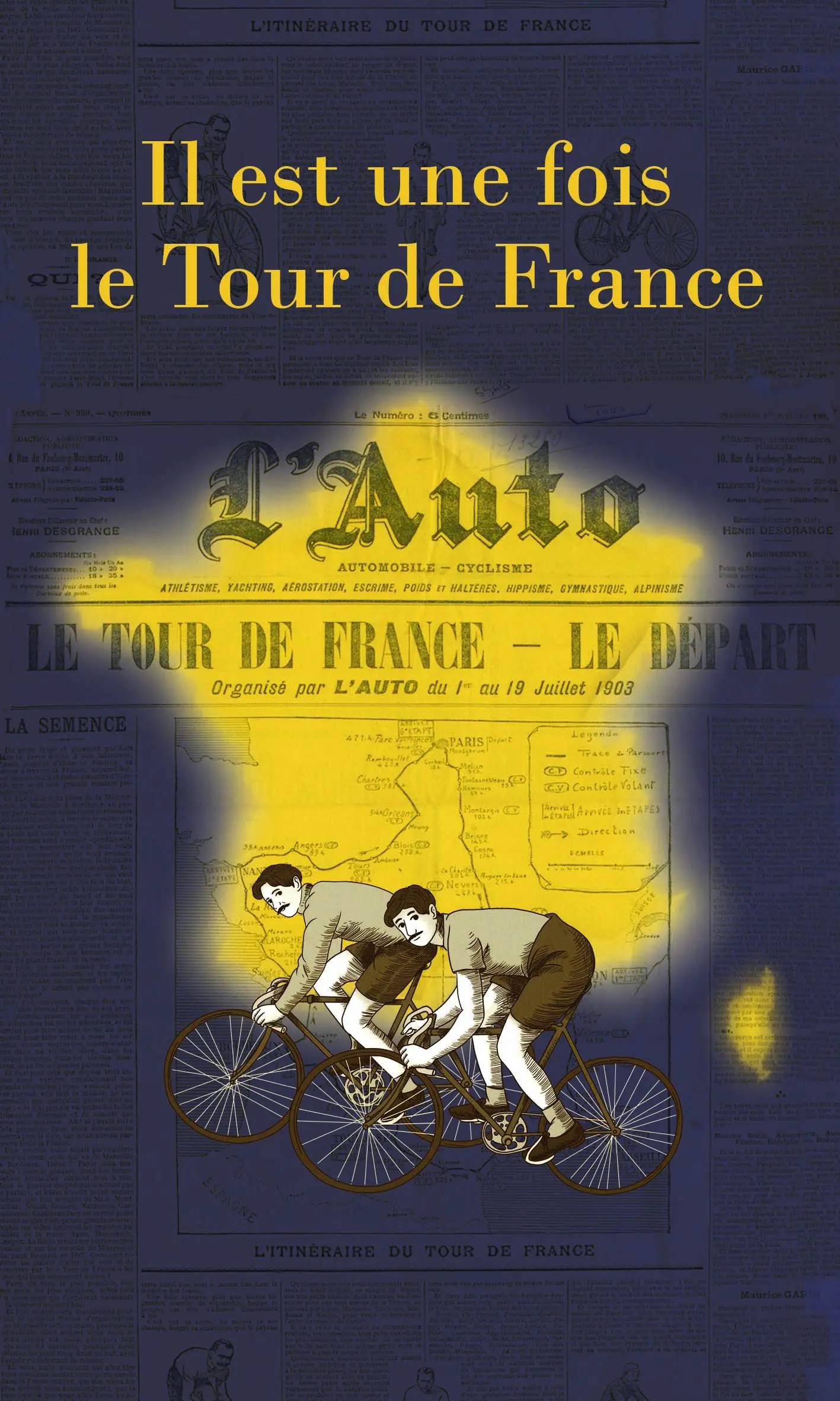 Affiche TDF 12x20 cm Affiche TDF 12x20 cm