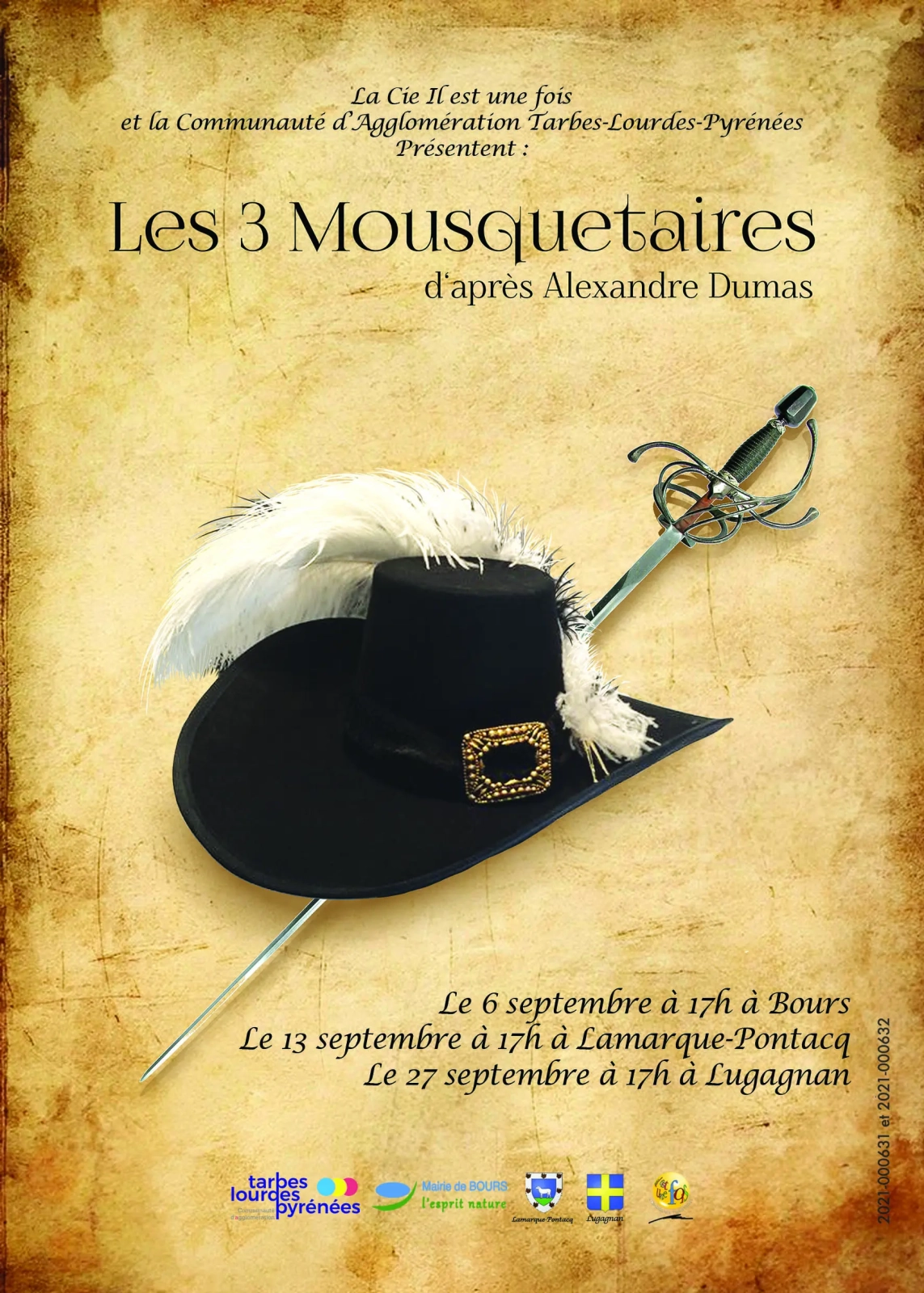Flyer 3 Mousquetaires recto